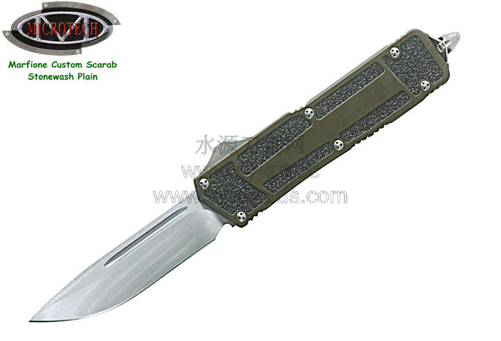 Microtech ΢ Marfione Custom Scarab ʥ׳ 󽣱 ODɫ ֹʯϴ ȫֱֻ